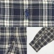 画像4: 90's Polo Ralph Lauren ボタンダウンシャツ "MCMEEL / Navy Plaid" (4)