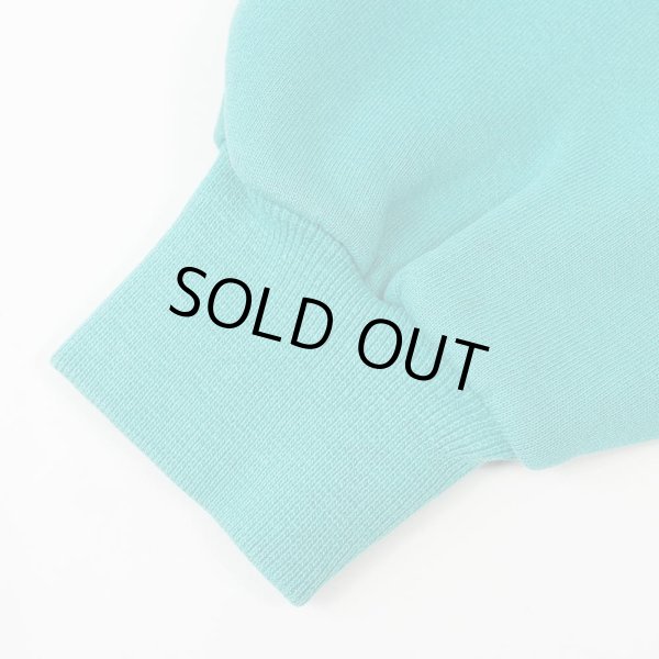 画像4: 90's LANDS' END ブランクスウェット "Emerald Green / MADE IN USA" (4)