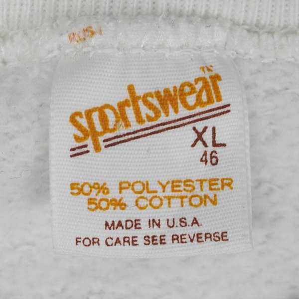 画像2: 70's Sportswear ノースリーブ スウェット "MADE IN USA" (2)