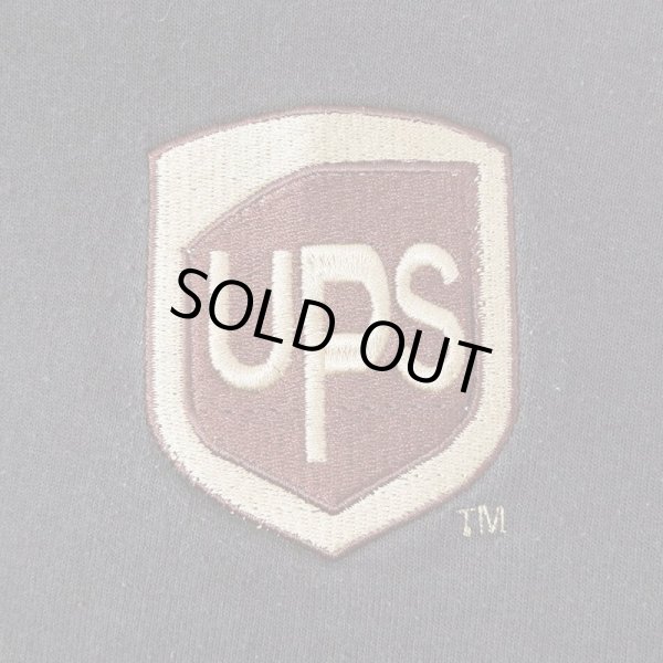 画像3: 00's UPS ロゴ刺繍 スウェットパーカー (3)