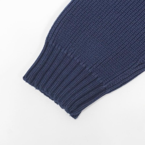 画像3: 90's Eddie Bauer コットンニット カーディガン (3)