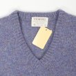 画像3: 80's THE MOORS by LORD JEFF Vネック シェットランドウールニット (3)