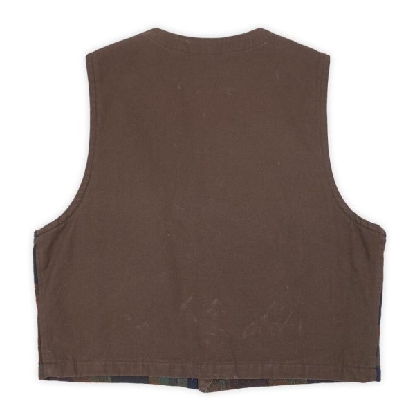 画像2: 90's Eddie Bauer ウールベスト (2)