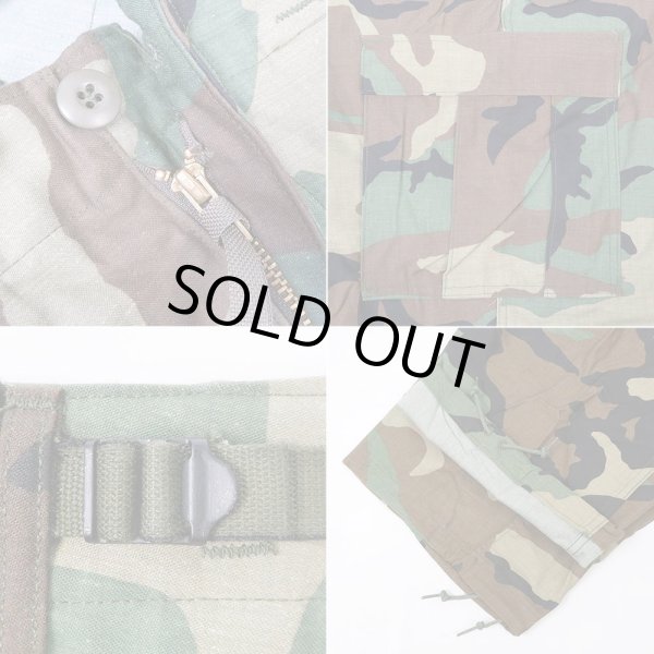 画像5: 80's US. Armed Forces M-65 ウッドランドカモ柄 フィールドトラウザー "MEDIUM-SHORT / DEADSTOCK" (5)