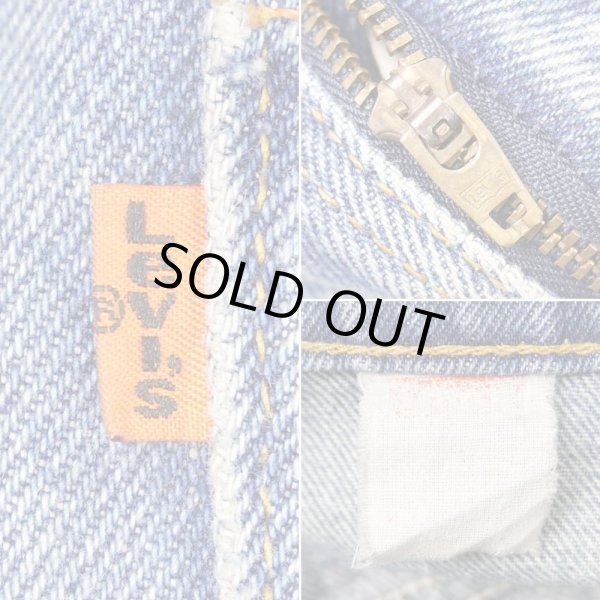 画像4: 90's Levi's 517 ブーツカットデニムパンツ "MADE IN USA / W34 L32" (4)