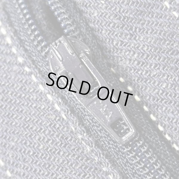 画像5: 90's Polo Ralph Lauren ステッチストライプ柄 2タック トラウザー “FADE NAVY” (5)