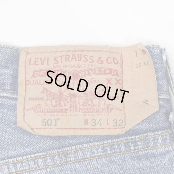 画像3: 00's Levi's 501 デニムパンツ "W34 L32" (3)