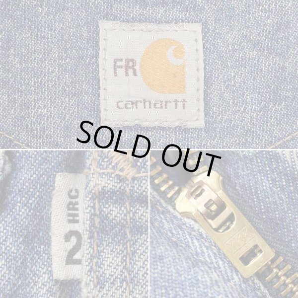 画像4: 00's Carhartt ダブルニー デニムペインターパンツ "W33 L30" (4)