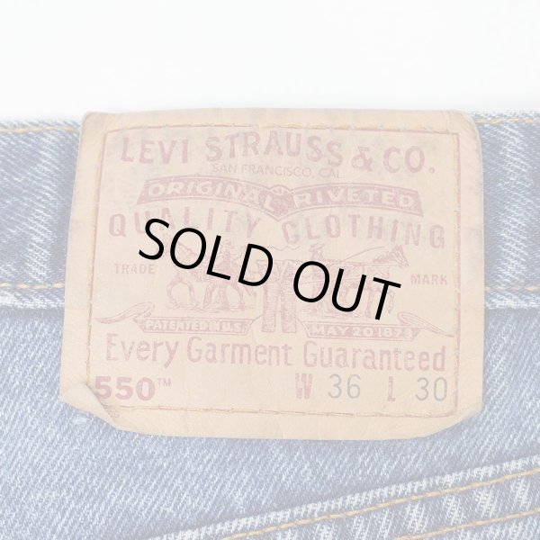 画像3: 90's Levi's 550 デニムパンツ "MADE IN USA / W36 L30" (3)