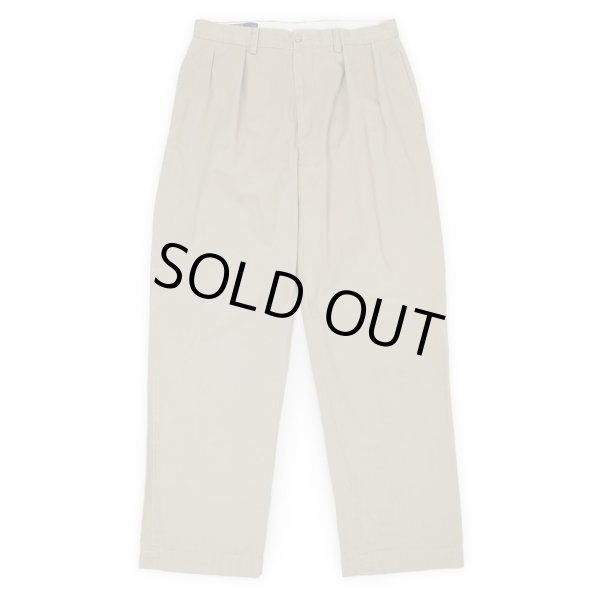 画像1: 00's Polo Ralph Lauren 2タック チノトラウザー "ANDREW PANT / W33 L32" (1)