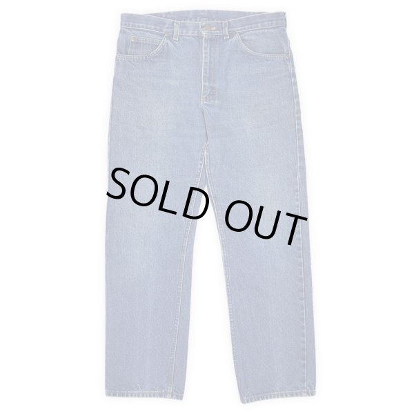 画像1: Late 80's Lee 200-0189 デニムパンツ "MADE IN USA / W34 L30" (1)