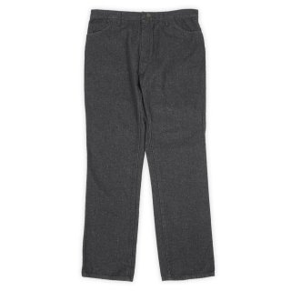ISSEY MIYAKE パイソン柄デニムパンツ ブラック 1 オシャレ 総柄 90's Levi's 517 先染めブラックデニムパンツ 