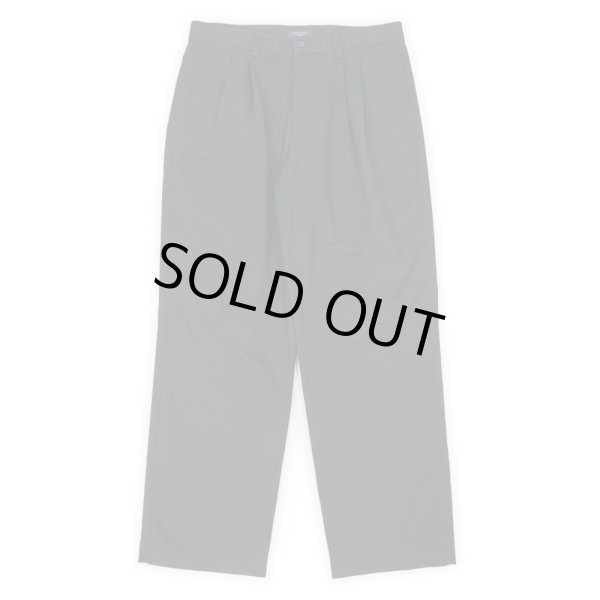 画像1: Early 00's DOCKERS 2タック チノトラウザー "BLACK / W33 L30" (1)