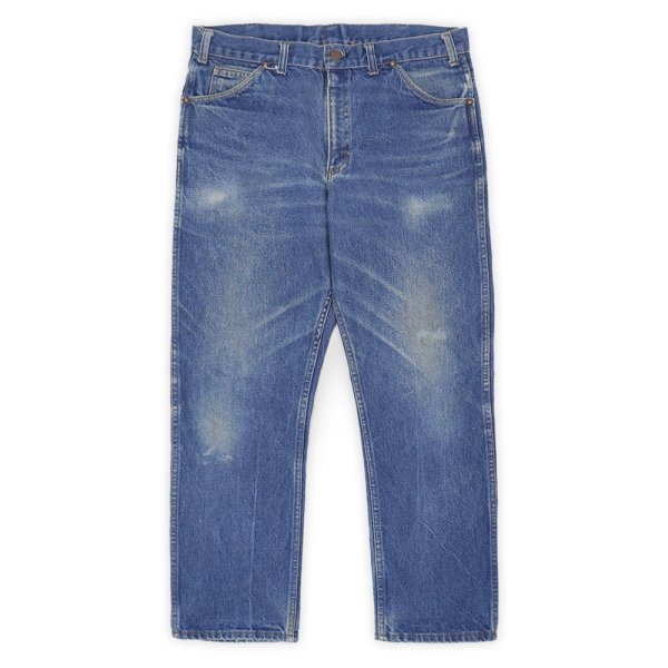 画像1: 70's SADDLE KING デニムパンツ "実寸 W35 L29" (1)