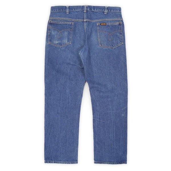 画像2: 70's SADDLE KING デニムパンツ "実寸 W35 L29" (2)