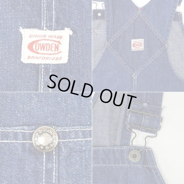 画像4: 40's COWDEN デニムオーバーオール (4)