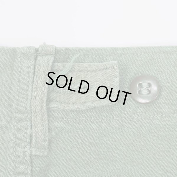 画像3: 50's US.ARMY コットンサテン カットオフ ベイカーショーツ "初期型 / W32相当" (3)