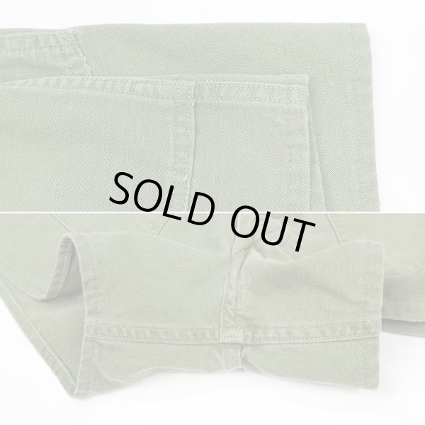 画像5: 50's US.ARMY コットンサテン カットオフ ベイカーショーツ "初期型 / W32相当" (5)