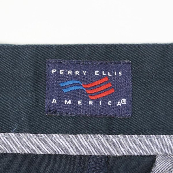 画像3: 00's PERRY ELLIS ノータック チノショーツ "DEADSTOCK" (3)