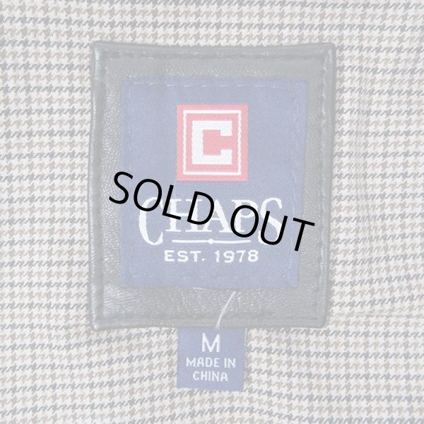 画像3: 90's CHAPS Ralah Lauren レザー スウィングトップ (3)