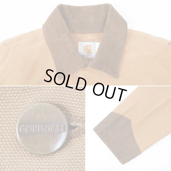 画像4: 80's Carhartt コーデュロイ切り替え ワークジャケット “MADE IN USA” (4)