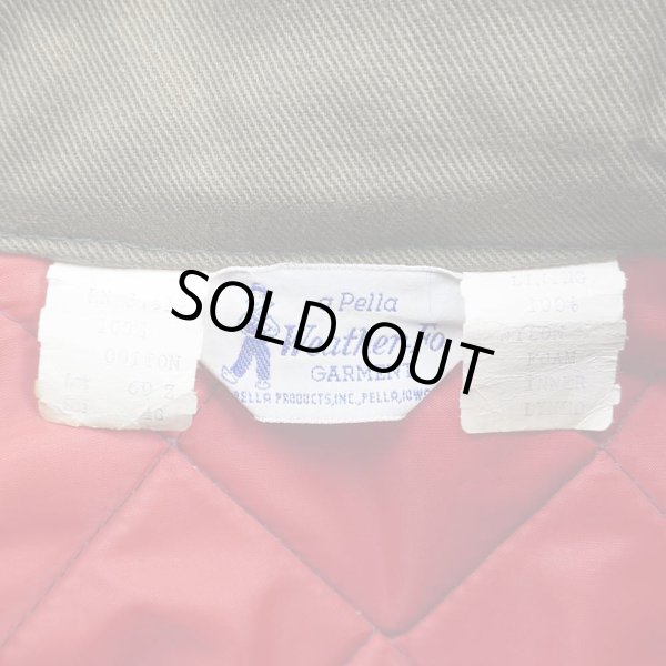 画像3: 60's a Pella Weather-Fo GARMENT キルティングライナー ワークジャケット "Non wash / size48" (3)