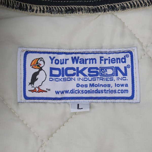 画像2: 90's DICKSON キルティングジャケット (2)