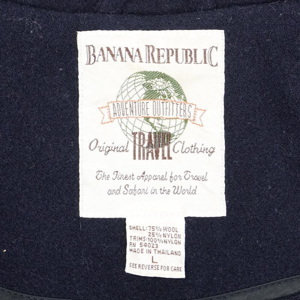 画像2: 90's Banana Republic ウールカバーオール (2)