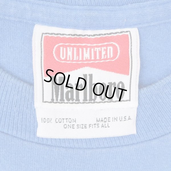 画像3: 90's Marlboro ポケットTシャツ "BLUE / MADE IN USA" (3)