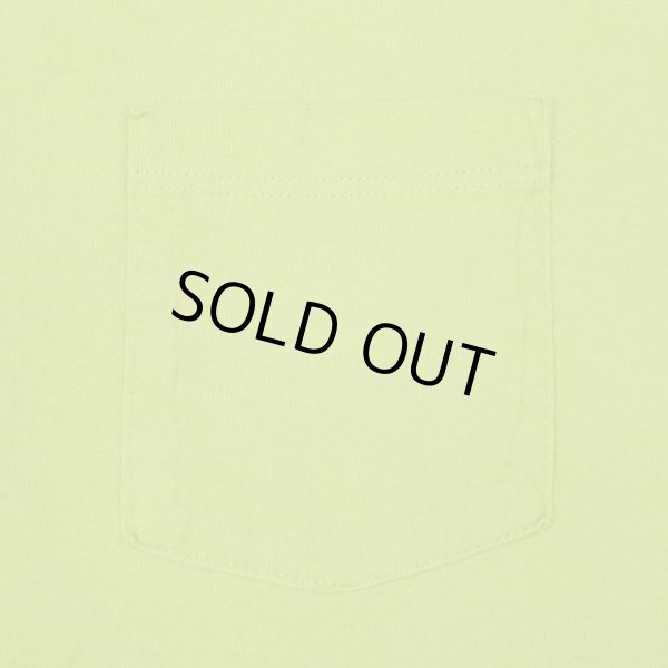 画像4: 90's RUSSELL ポケットTシャツ "MADE IN USA / LIME GREEN" (4)