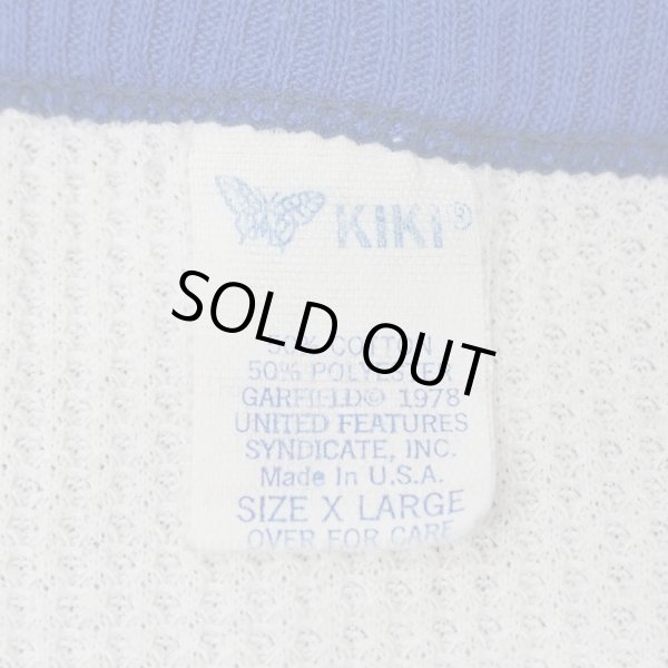 画像2: 80's Garfield プリントサーマル "MADE IN USA" (2)