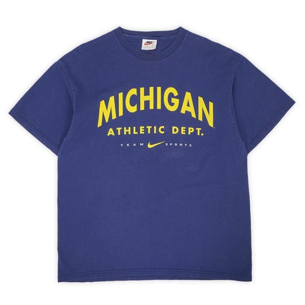 画像1: 90's NIKE ロゴプリントTシャツ "MADE IN USA" (1)