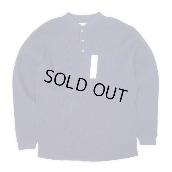 画像1: 00's NORTH EAST TERRITORY ヘンリーネック サーマルカットソー "DEADSTOCK" (1)