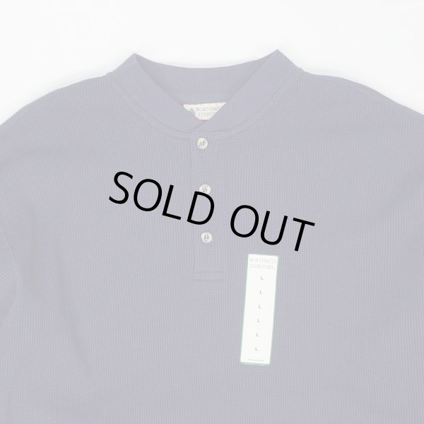 画像3: 00's NORTH EAST TERRITORY ヘンリーネック サーマルカットソー "DEADSTOCK" (3)