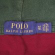 画像2: 00's Polo Ralph Lauren ワイドボーダー柄 フーディーカットソー (2)