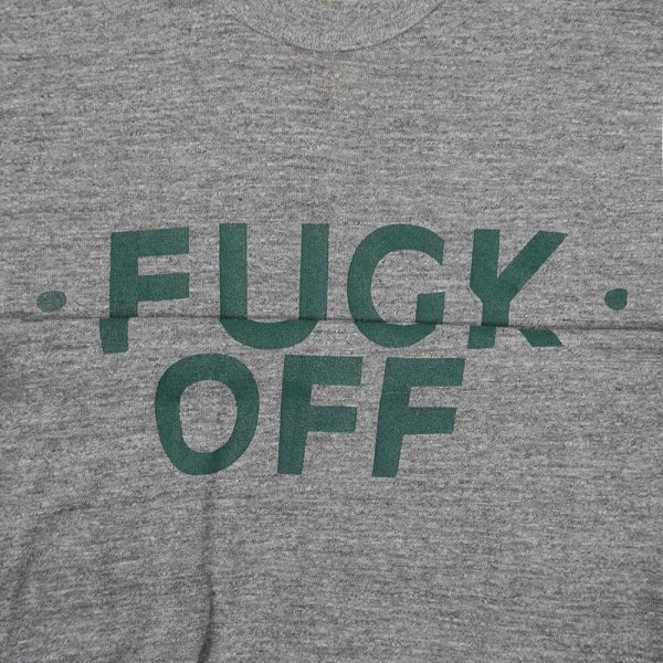 画像4: 70's FUCK OFF ギミックプリントTシャツ "MADE IN USA" (4)