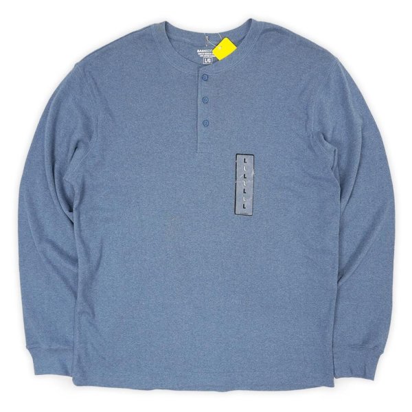 画像1: 00's BASIC EDITIONS ヘンリーネック カットソー "DEADSTOCK" (1)