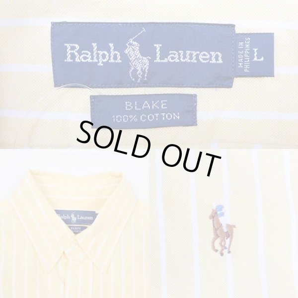 画像3: 90's Polo Ralph Lauren S/S ボタンダウンシャツ “BLAKE” (3)