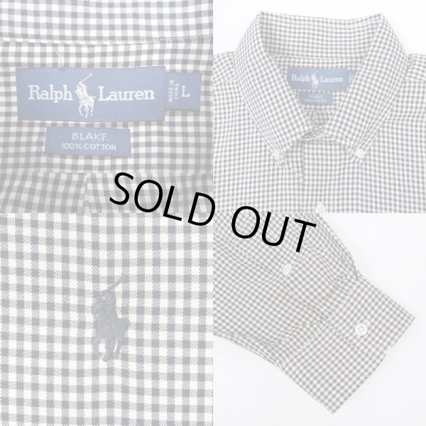 画像3: 90's Polo Ralph Lauren ボタンダウンシャツ "BLAKE / DEADSTOCK" (3)