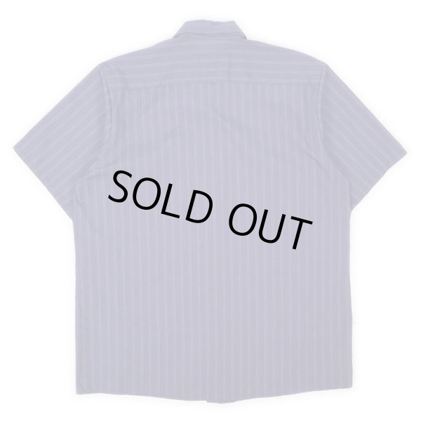 画像2: 00's RED KAP ストライプ柄 S/S ワークシャツ "DEADSTOCK" (2)