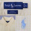 画像3: 90's Polo Ralph Lauren S/S ストライプ柄 ボタンダウンシャツ "Seersucker / YELLOW" (3)