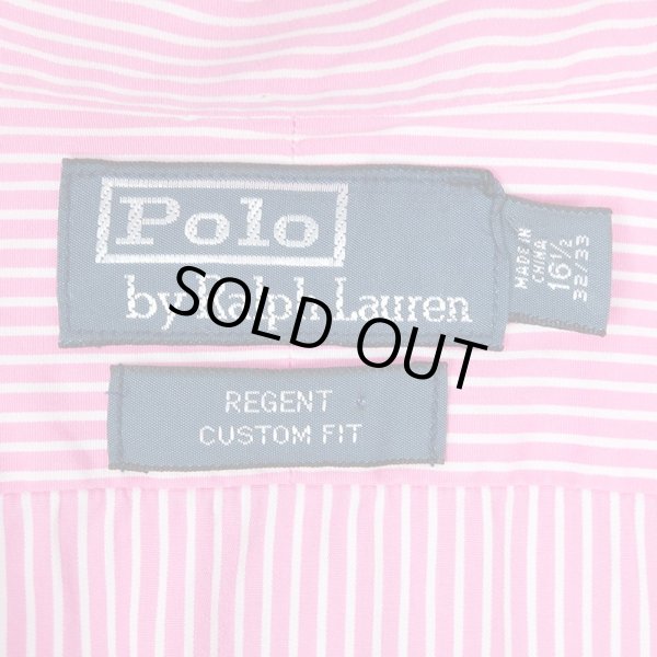 画像3: 90's Polo Ralph Lauren レギュラーカラーシャツ "REGENT" (3)