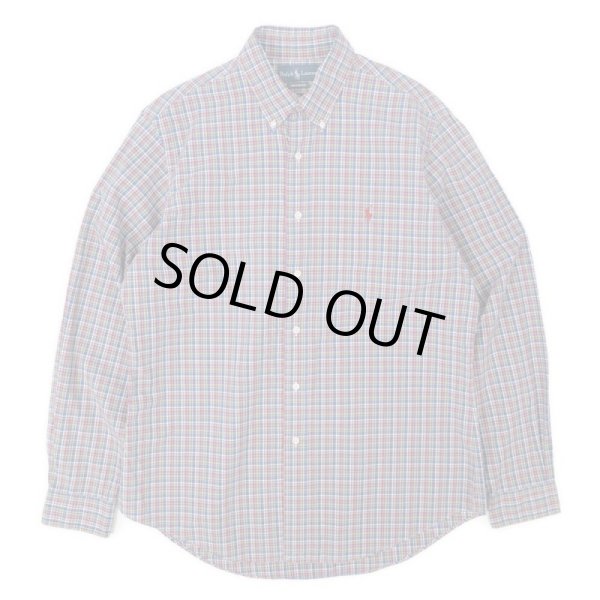 画像1: 00's Polo Ralph Lauren ボタンダウンシャツ "CUSTOM FIT" (1)