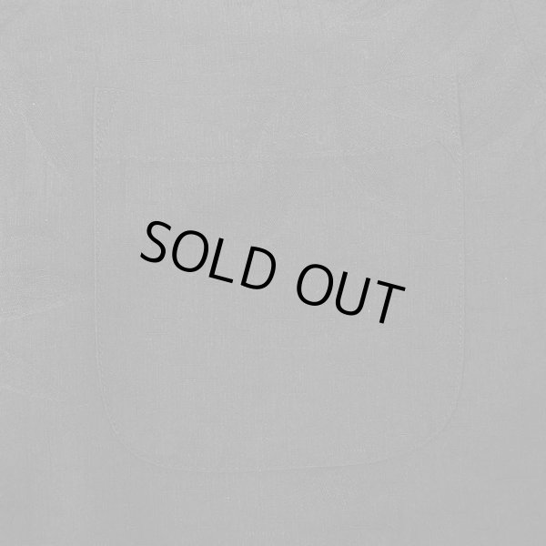 画像4: 00's CARIBBEAN JOE S/S レーヨン オープンカラーシャツ "BLACK" (4)