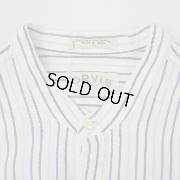 画像2: 90's ORVIS バンドカラー ボックスシャツ (2)