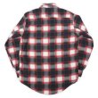 画像2: 60's BIG MAC プリントネルシャツ “1WASH / BLACK Shadow Plaid” (2)