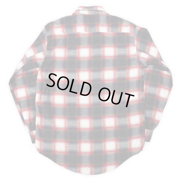 画像2: 60's BIG MAC プリントネルシャツ “1WASH / BLACK Shadow Plaid” (2)