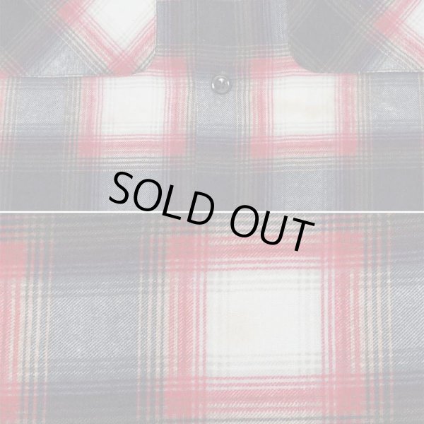画像4: 60's BIG MAC プリントネルシャツ “1WASH / BLACK Shadow Plaid” (4)