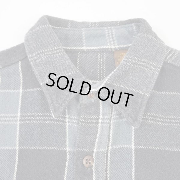 画像3: 90's ST.JOHN'S BAY ヘビーネルシャツ "GRAY Plaid" (3)