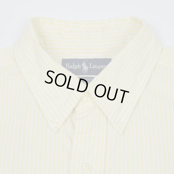 画像3: 90's Polo Ralph Lauren S/S ボタンダウンシャツ "BIG SHIRT" (3)